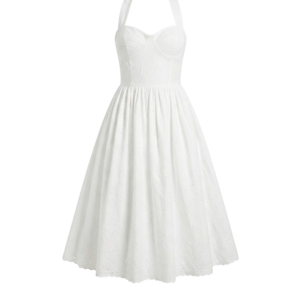 ✨  NWT WHBM white eyelet midi dress    Cottagecore indiesleeze Whimsygoth Y2K
